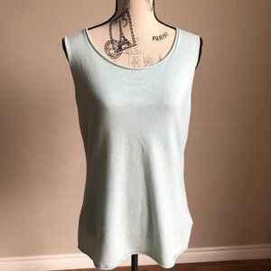 Lafayette 148 NY sleeveless tank 100% merino wool